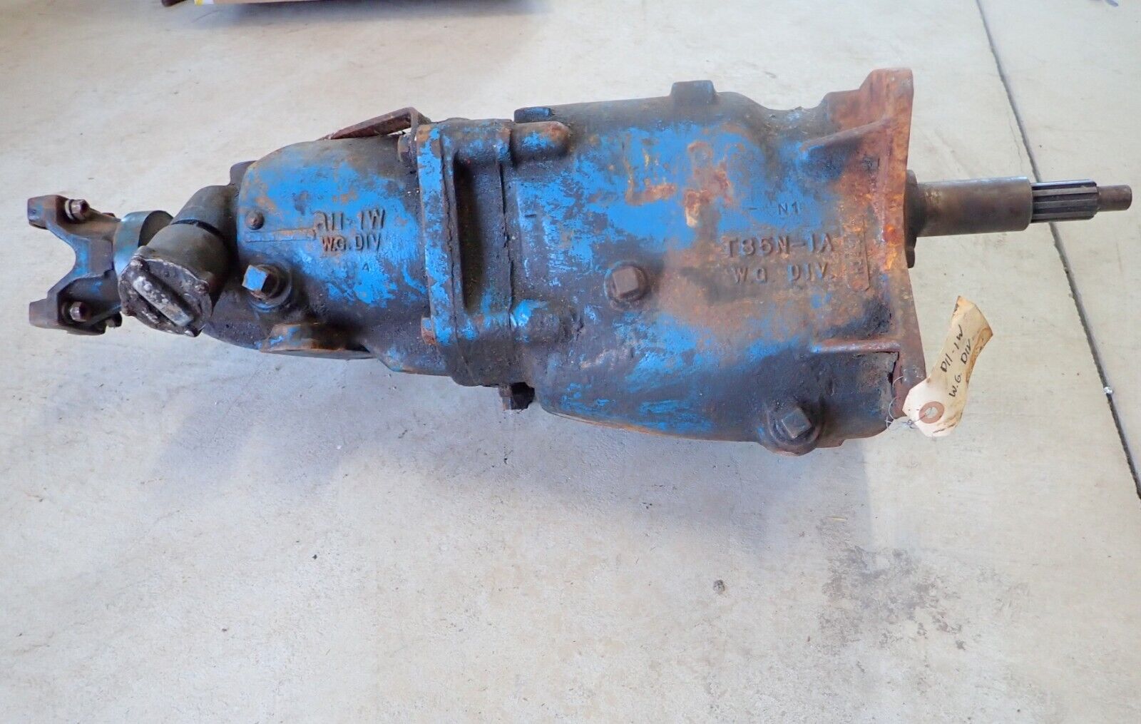 1965-1971 Ford Truck 3 Speed Overdrive Manual Transmission Borg Warner T-85 RARE - Fresh Stock Dated December 2025