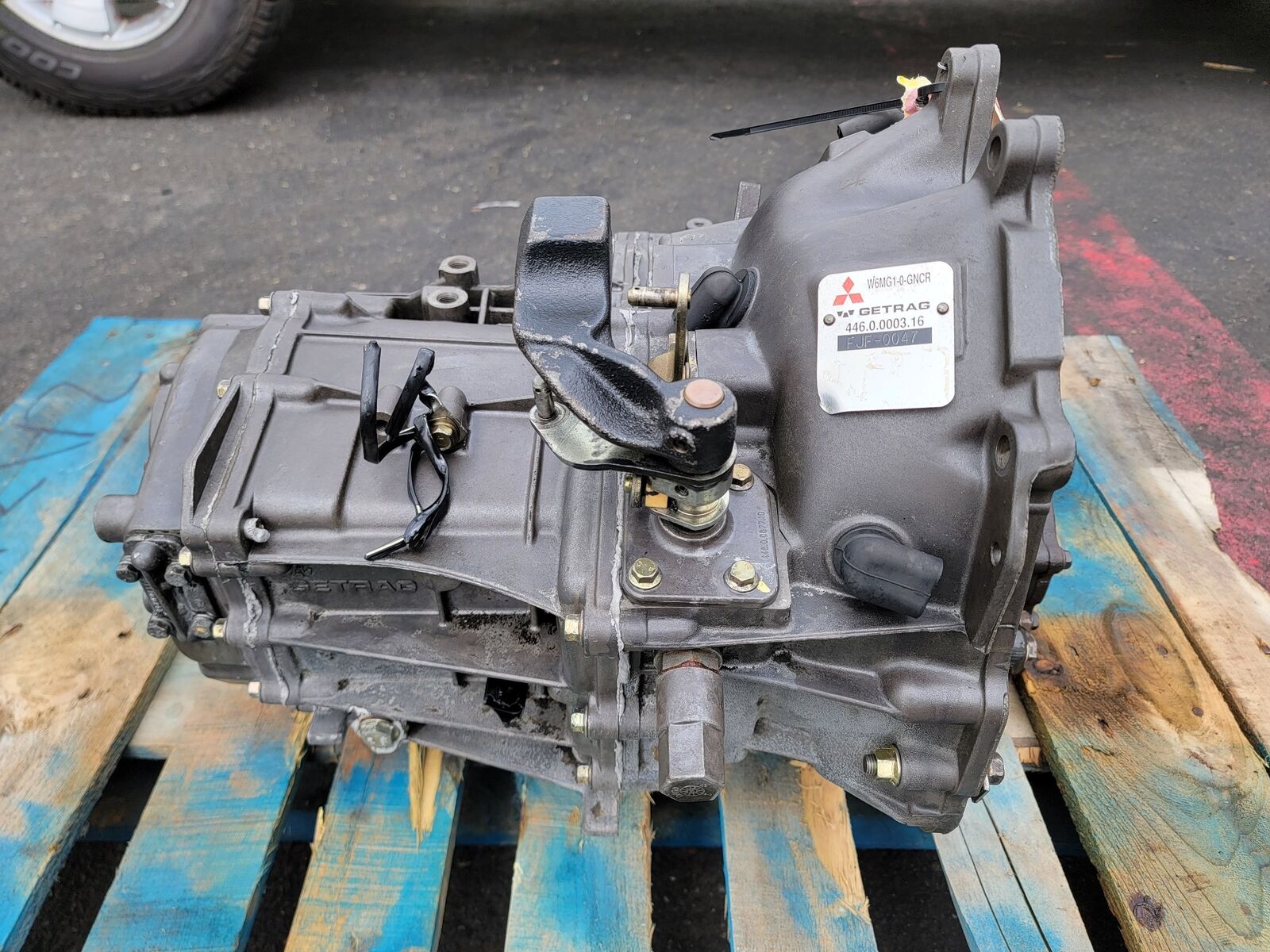 94 97 MITSUBISHI 3000GT VR4 MANUAL 6SPD AWD TRANSMISSION JDM 6G72 W5MG1-0-GNCR - Fresh Stock Dated December 2025