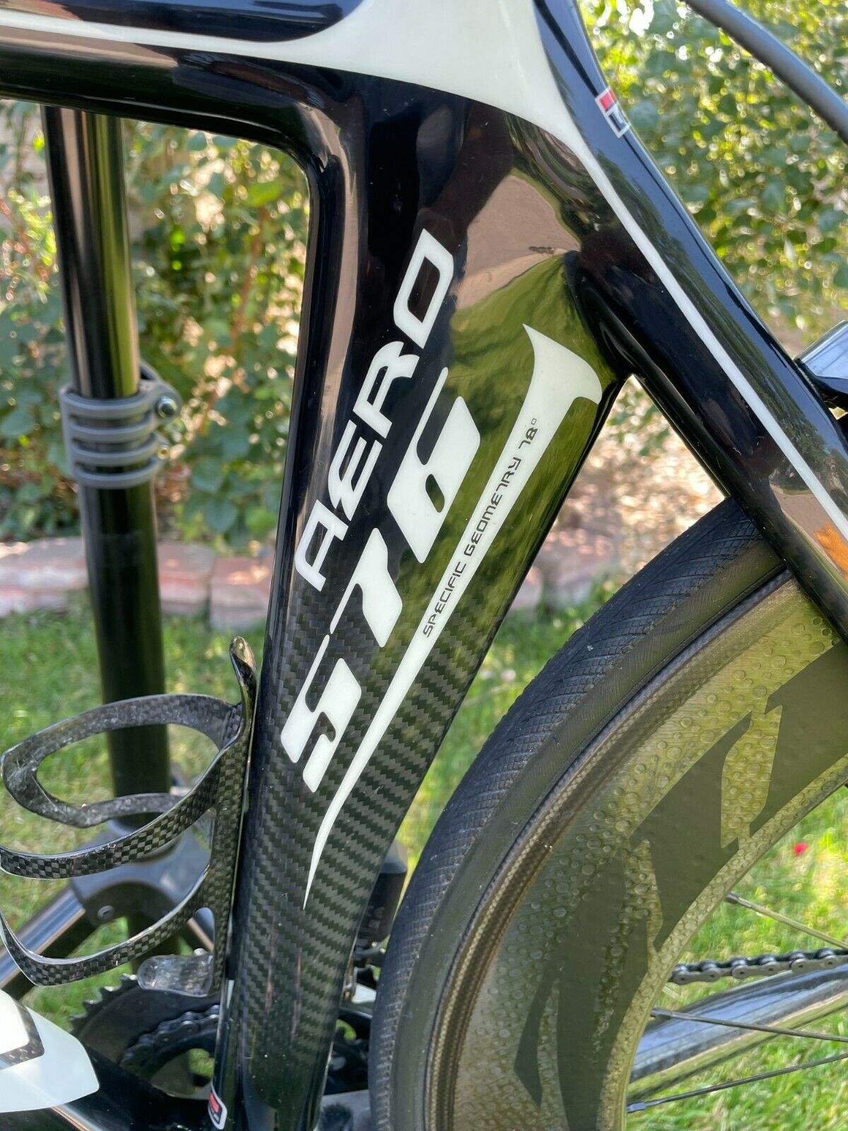 Look 576 AERO Triathlon Bike with Di2 and Zipp Carbon Clincher wheels - Fresh Stock Dated December 2025