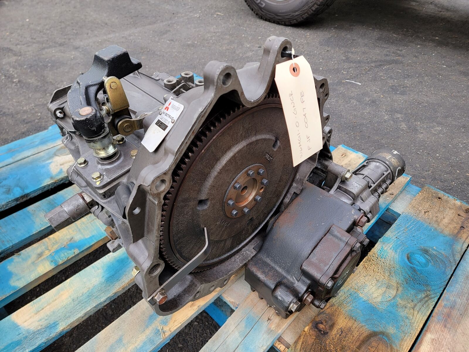 94 97 MITSUBISHI 3000GT VR4 MANUAL 6SPD AWD TRANSMISSION JDM 6G72 W5MG1-0-GNCR - Fresh Stock Dated December 2025