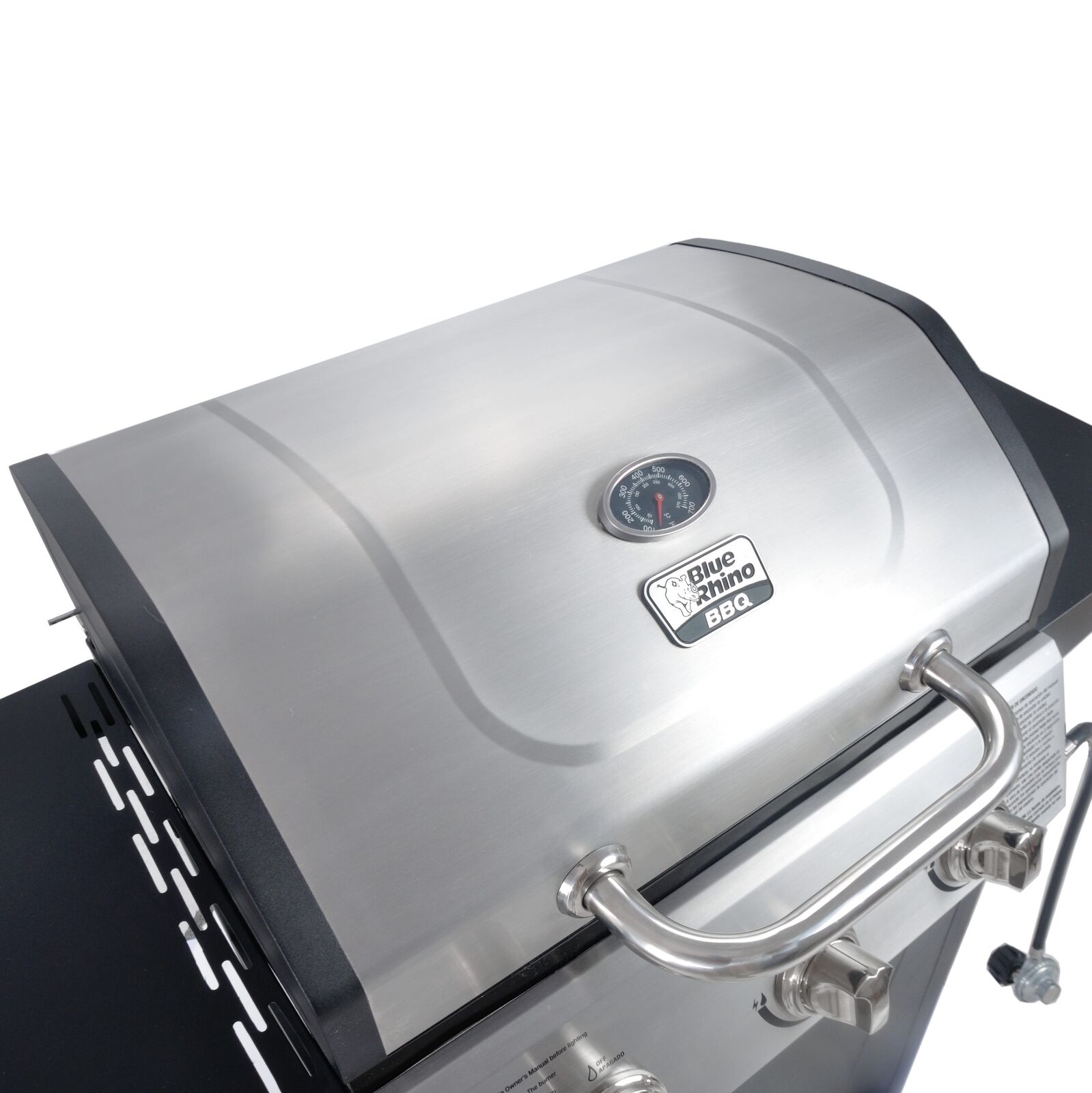 Gas Grill Liquid Propane Black and Silver/Porcelain and Stainless Steel 3-Burner - Fresh Stock Dated February 2026