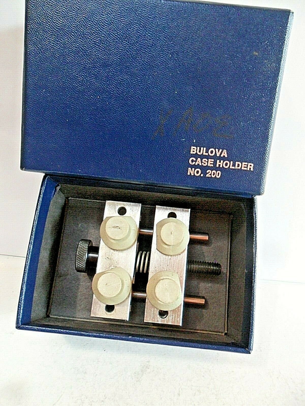 LN Vintage Bulova Watch Case Holder No. 200 Watchmaker Tool w/ Box - Fresh Stock Dated December 2025