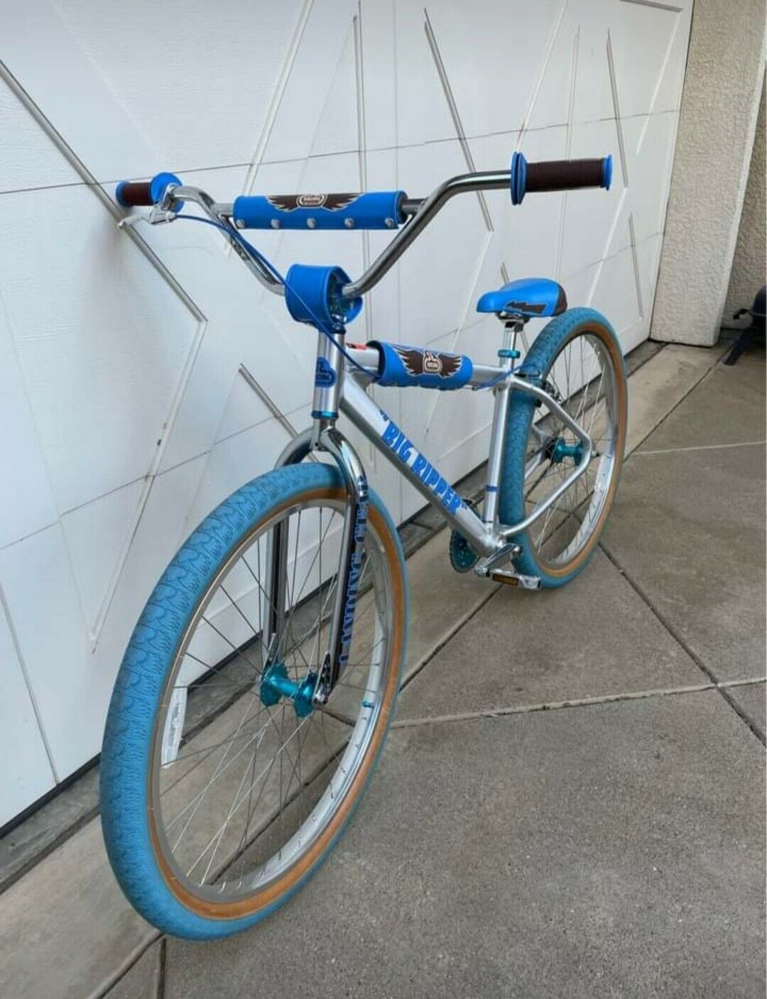 🔥2021 SE Bikes Big Ripper 29”Ball Burnished Silver💎29er BMX Se Bike Rare🔥 - Fresh Stock Dated December 2025