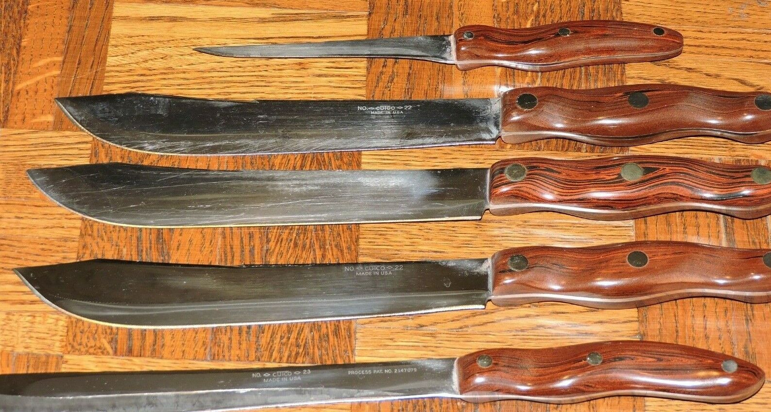 YOU CHOOSE VTG Cutco Utensil Replacement Brown Handle 21 22 23 24 25 28 1068 26 - Fresh Stock Dated January 2026