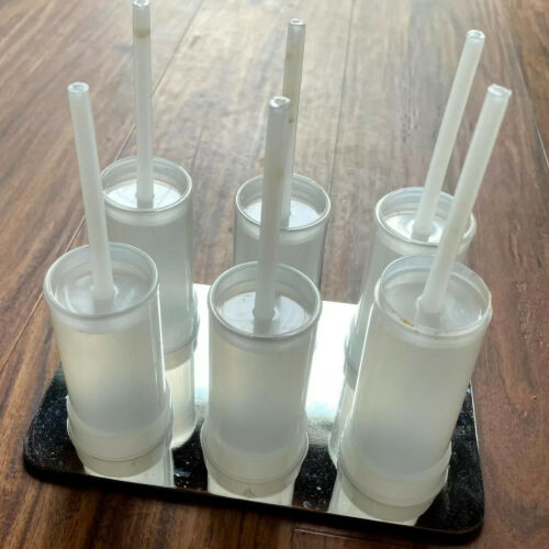 Williams Sonoma Pop-Up Molds Push Up Popsicles Frozen Ice Cream Treats Makes 6 - Fresh Stock Dated February 2026