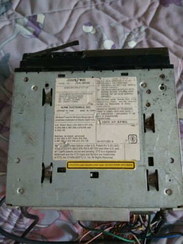 ALPINE IVA-W505 Mobile Multimedia Station No Working only for parts - Fresh Stock Dated January 2026
