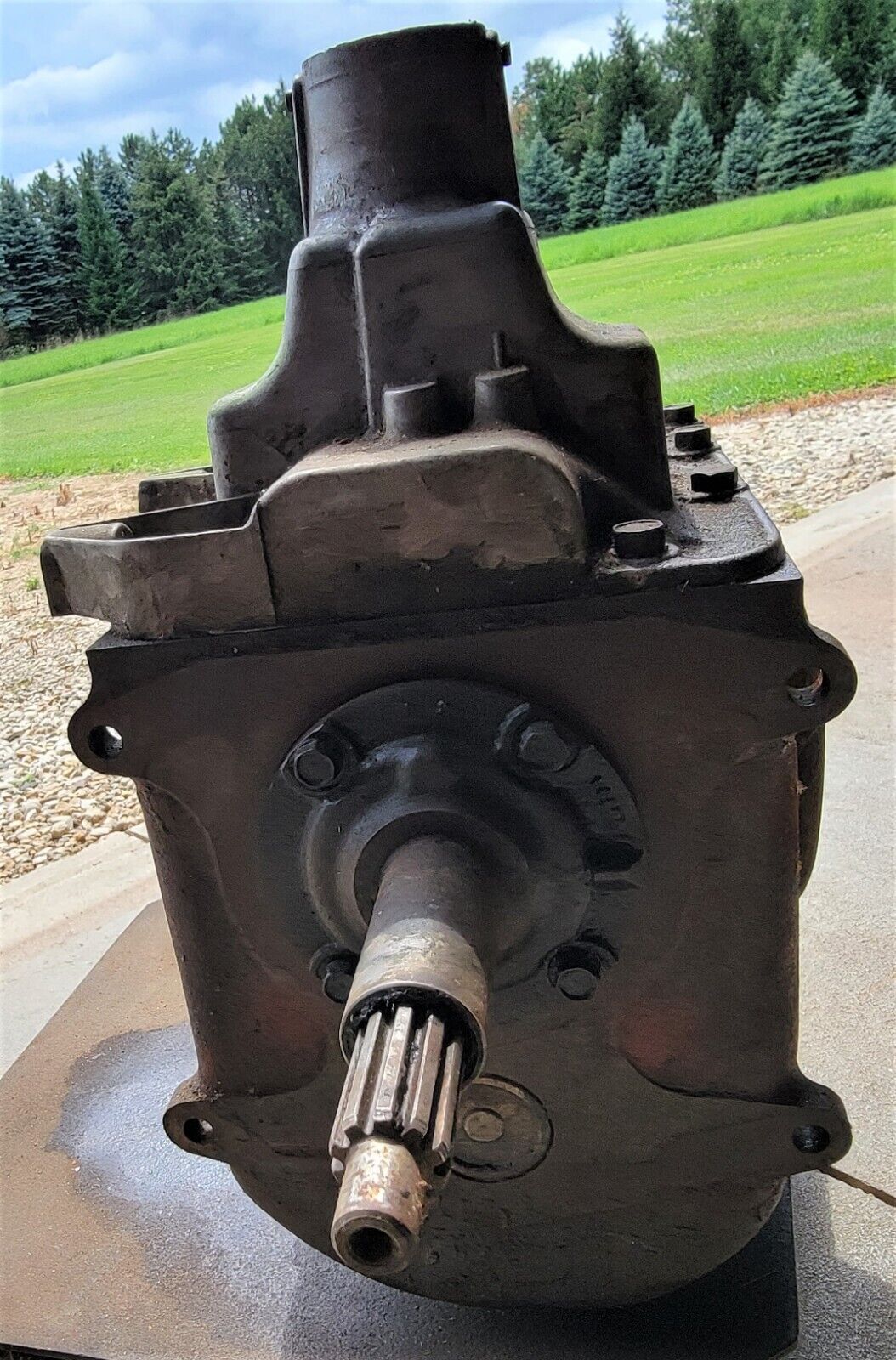 New Process Gear NP435 Transmission C-96391- P   with Shifter and Knob - Fresh Stock Dated December 2025