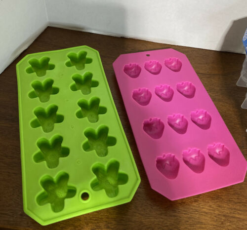 Jiggler Molds (4) & Ice Pop Tray (4) - Fresh Stock Dated February 2026