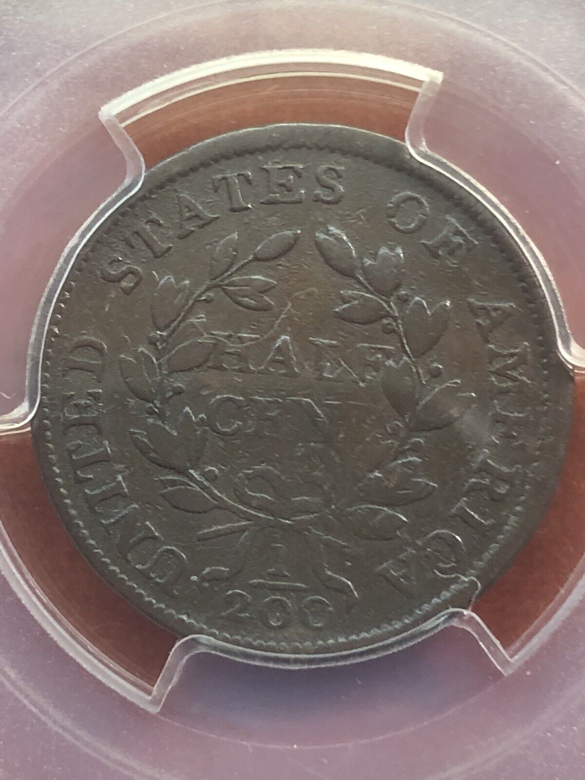 1802/0 HALF CENT PCGS F15 C-2 REVERSE OF 1802 EXTREMELY RARE IN A STRAIGHT GRADE - Fresh Stock Dated December 2025