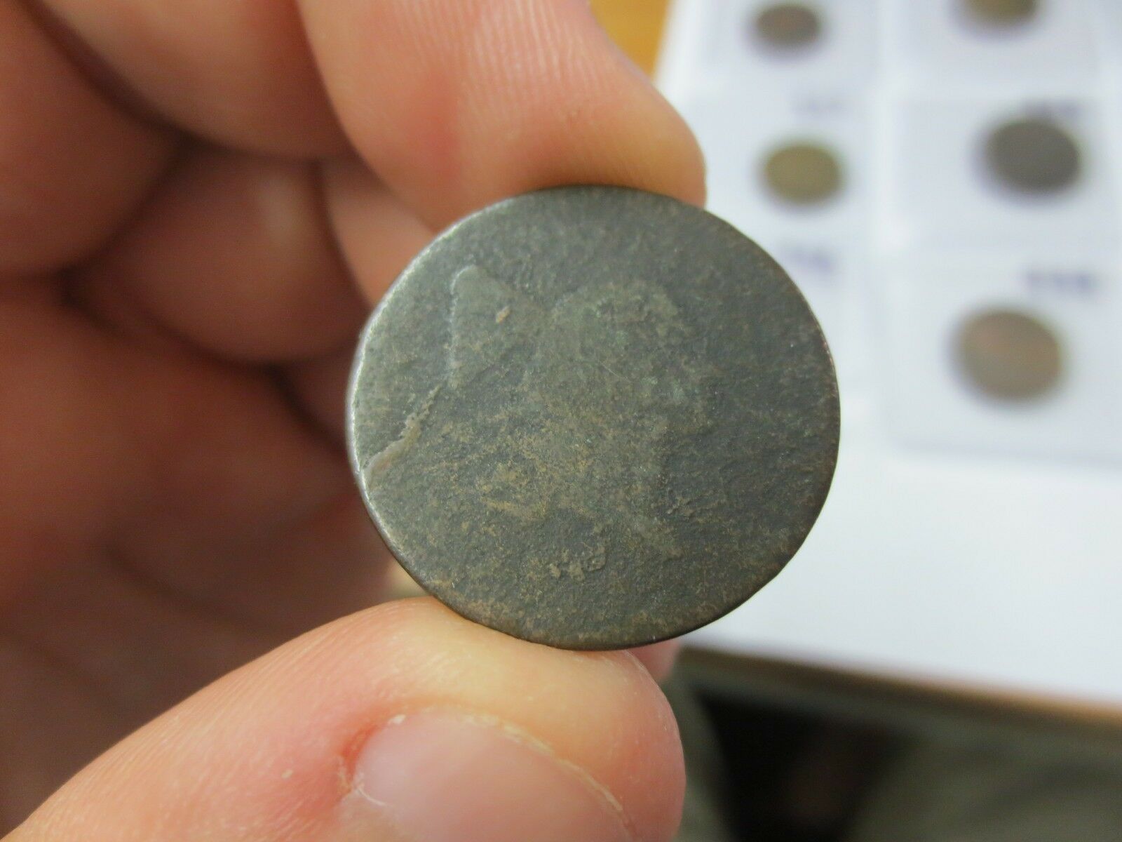 1797 U.S. Half Cent Plain Edge AG (932) - Fresh Stock Dated December 2025