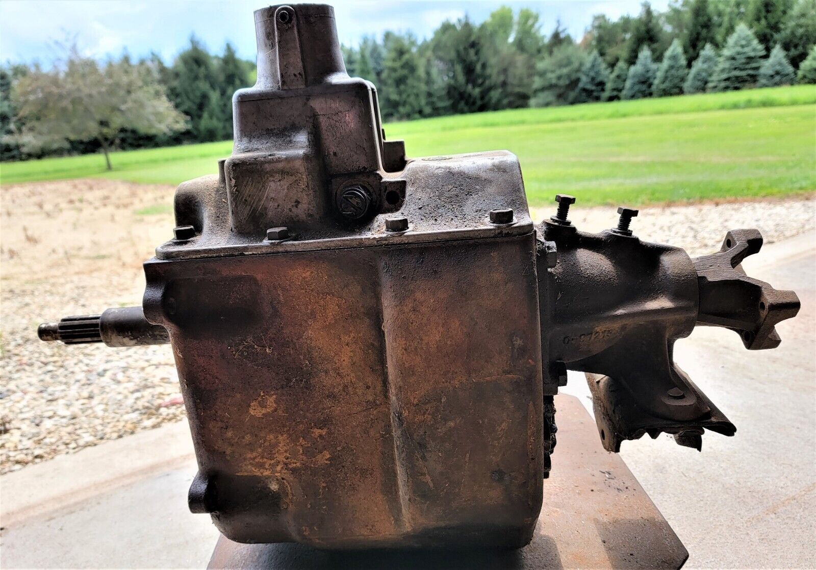 New Process Gear NP435 Transmission C-96391- P   with Shifter and Knob - Fresh Stock Dated December 2025