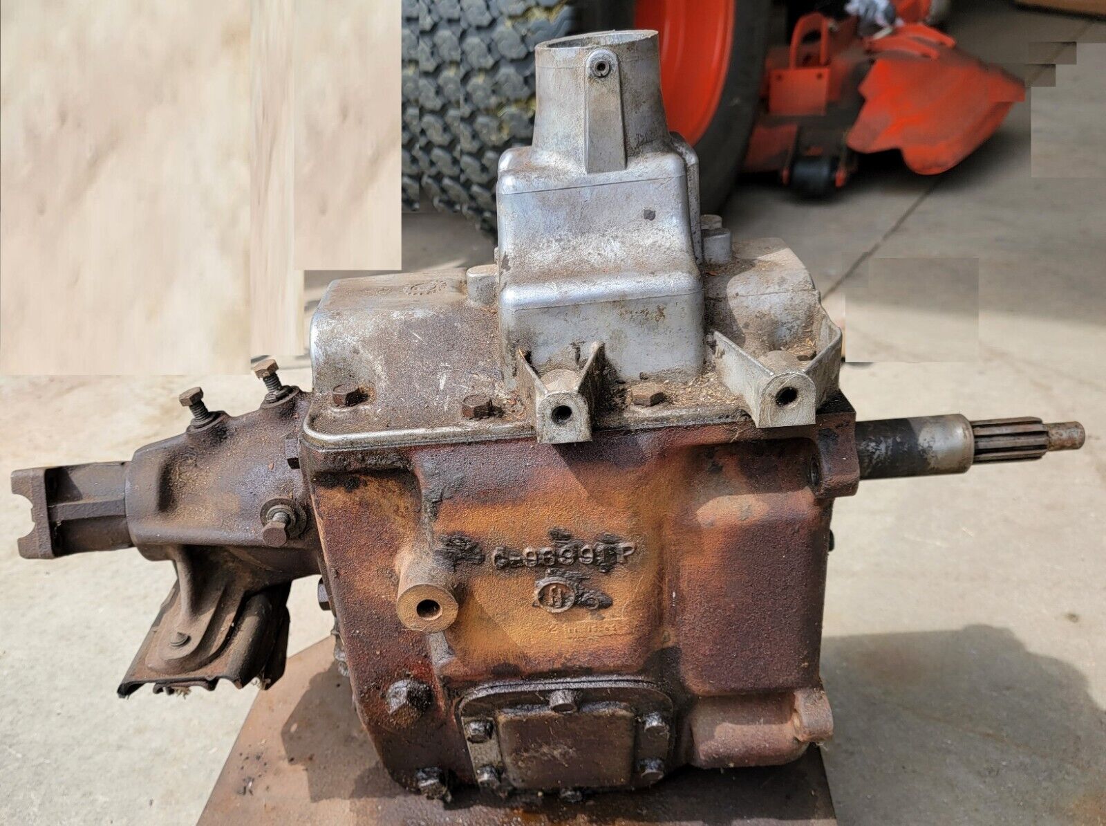 New Process Gear NP435 Transmission C-96391- P   with Shifter and Knob - Fresh Stock Dated December 2025