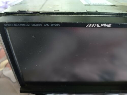 ALPINE IVA-W505 Mobile Multimedia Station No Working only for parts - Fresh Stock Dated January 2026