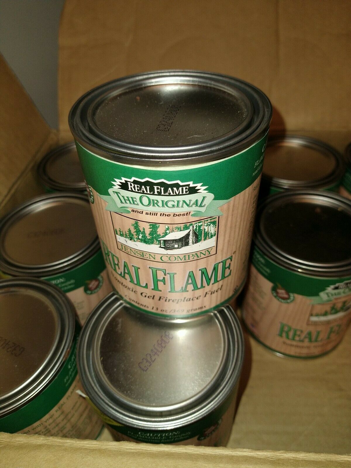 Real Flame 2101 Gel Fuel - 22 Pack - Fresh Stock Dated January 2026