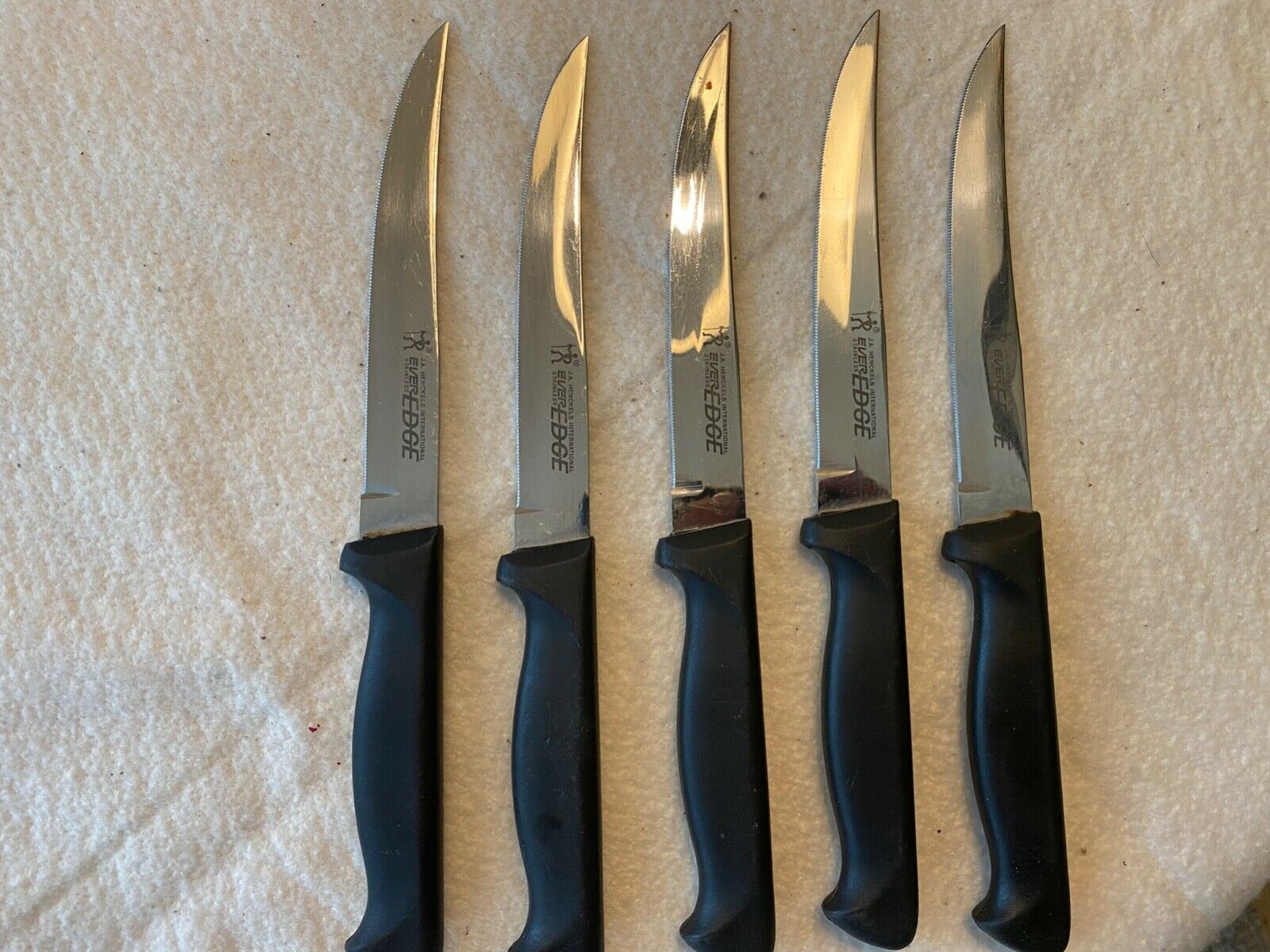 Set of 5 - J.A. Henckels International EverEdge Steak knife - Fresh Stock Dated January 2026
