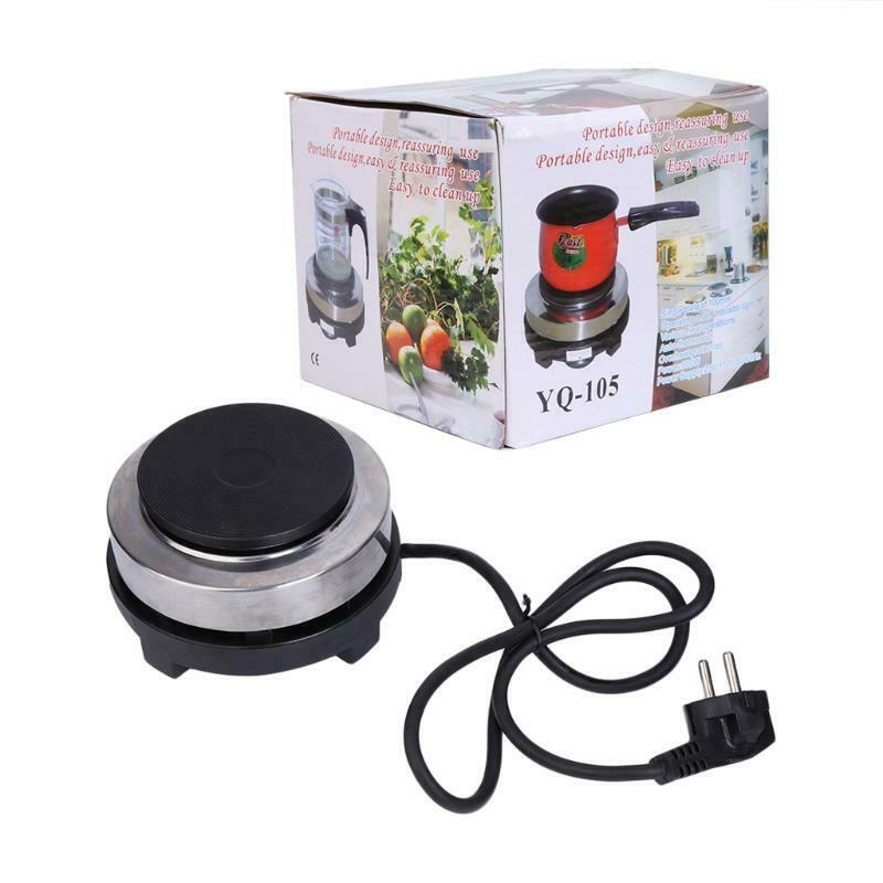 220V 500W Electric Mini Stove Hot Plate Multifunction Cooking Coffee Heater New - Fresh Stock Dated February 2026