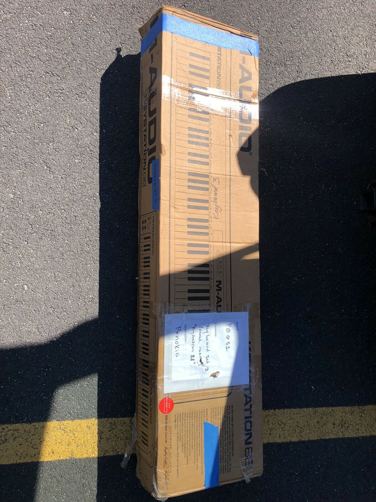 Alita Prop M-AUDIO KEYSTATION 88 Key KEYBOARD MIDI Piano Synthesizer Controller - Fresh Stock Dated December 2025