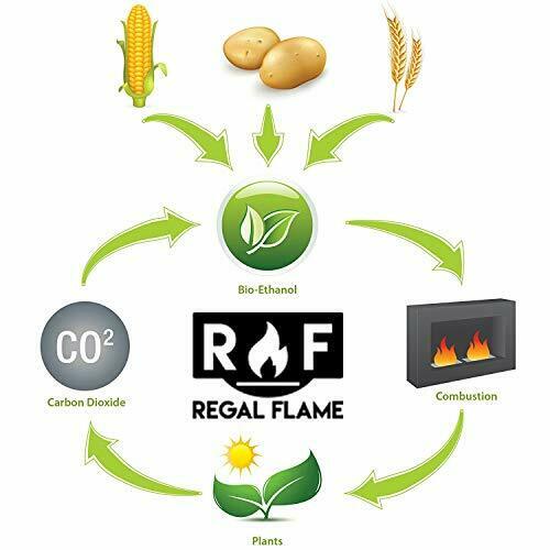 Regal Flame Signature Ventless Bio Ethanol Fireplace Fuel - 6 Quarts - Fresh Stock Dated January 2026