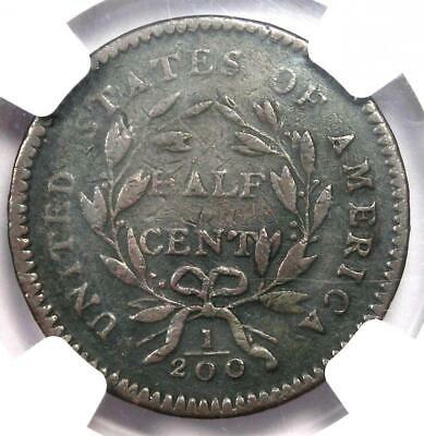 1794 Liberty Cap Flowing Hair Half Cent 1/2C Coin (C-3A R5 Variety) - NGC VF20 - Fresh Stock Dated December 2025