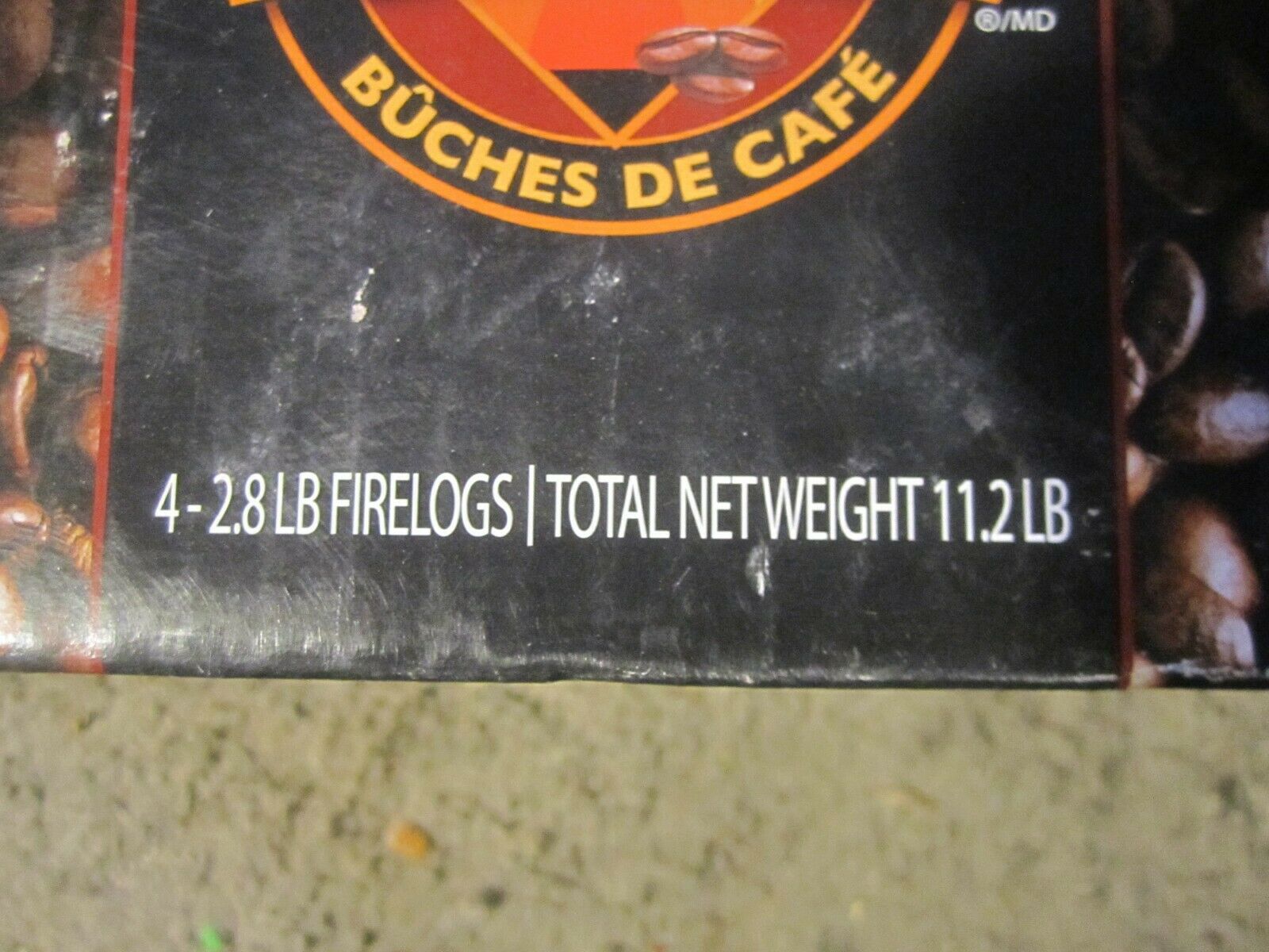 1 case =4 Firelogs Pine Mountain Java-Log Recycled Coffee Grounds 2 Hr Burn Time - Fresh Stock Dated January 2026
