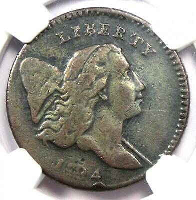 1794 Liberty Cap Flowing Hair Half Cent 1/2C Coin (C-3A R5 Variety) - NGC VF20 - Fresh Stock Dated December 2025