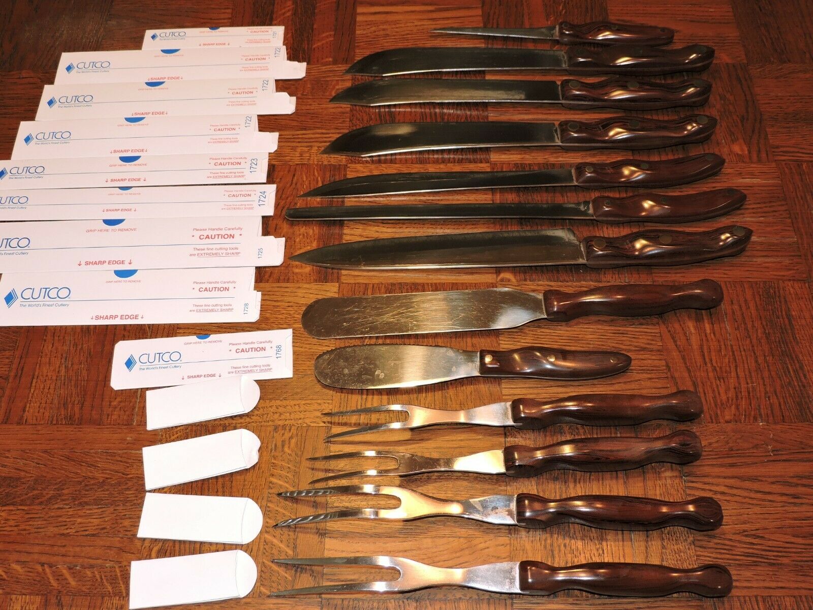 YOU CHOOSE VTG Cutco Utensil Replacement Brown Handle 21 22 23 24 25 28 1068 26 - Fresh Stock Dated January 2026