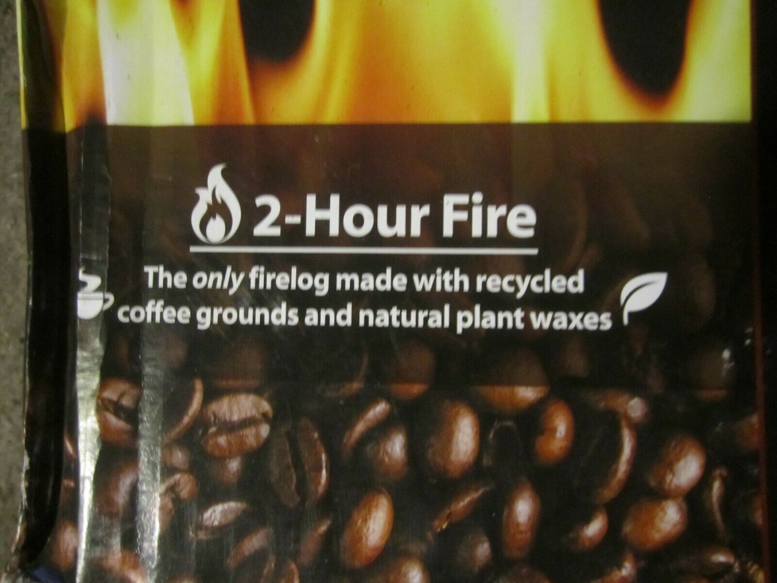 1 case =4 Firelogs Pine Mountain Java-Log Recycled Coffee Grounds 2 Hr Burn Time - Fresh Stock Dated January 2026