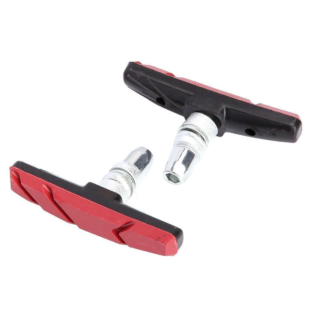 2/4pcs Mountain Bike BMX V Brake Blocks Bicycle Break Pad Shoes 3 Color Optional - Fresh Stock Dated December 2025