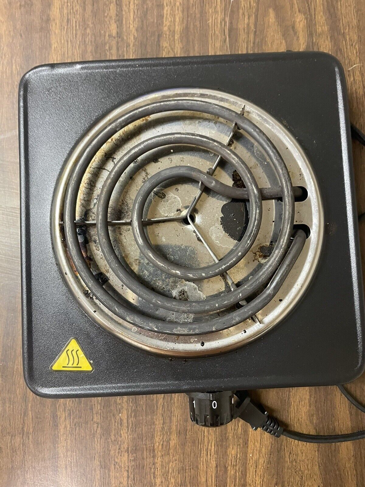 Portable Electric Single Burner Stove Hot Plate 1000W - Used But Works Great - Fresh Stock Dated February 2026