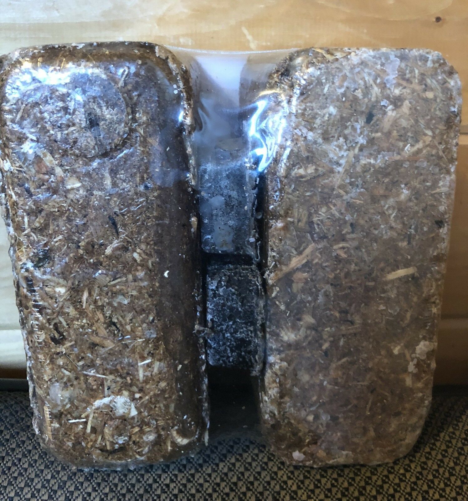 Speedy Blaze 4 pound Natural and Renewable Fire Wood Logs and Firestarter - Fresh Stock Dated January 2026