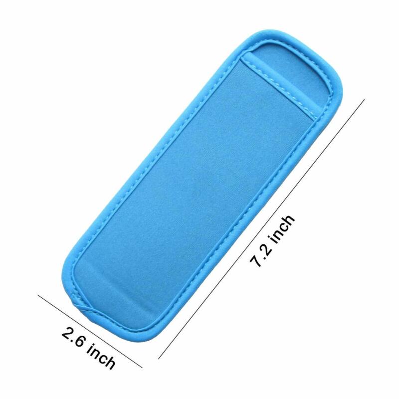 24 Pack Reusable Popsicle Bags Ice Pop Sleeves Antifreezing Sleeves 8 Colors - Fresh Stock Dated February 2026