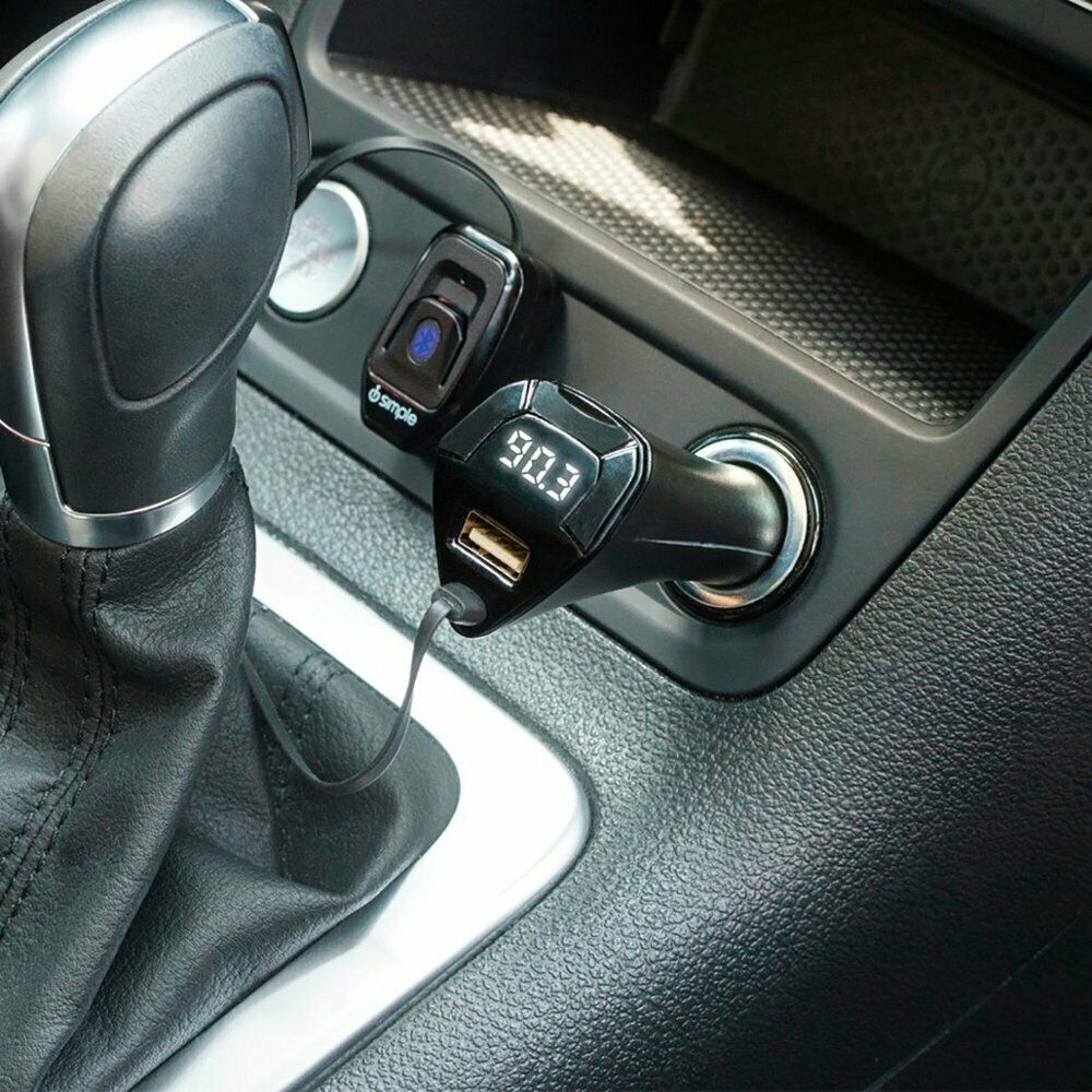 iSimple Blustream Bluetooth FM Transmitter (Modulator) - Black (BT43IS)™ - Fresh Stock Dated December 2025