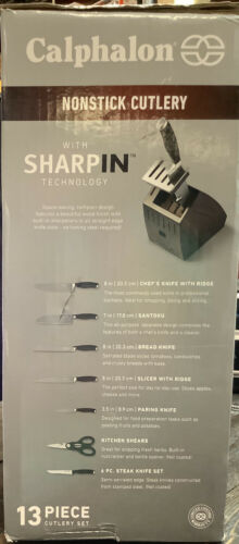 Calphalon 13 Piece Cutlery Set - Fresh Stock Dated January 2026