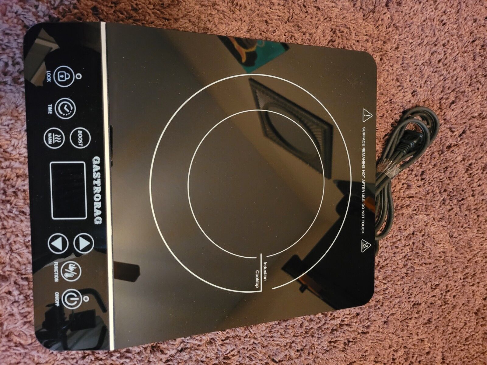 Portable Single Induction Cooktop - Fresh Stock Dated February 2026