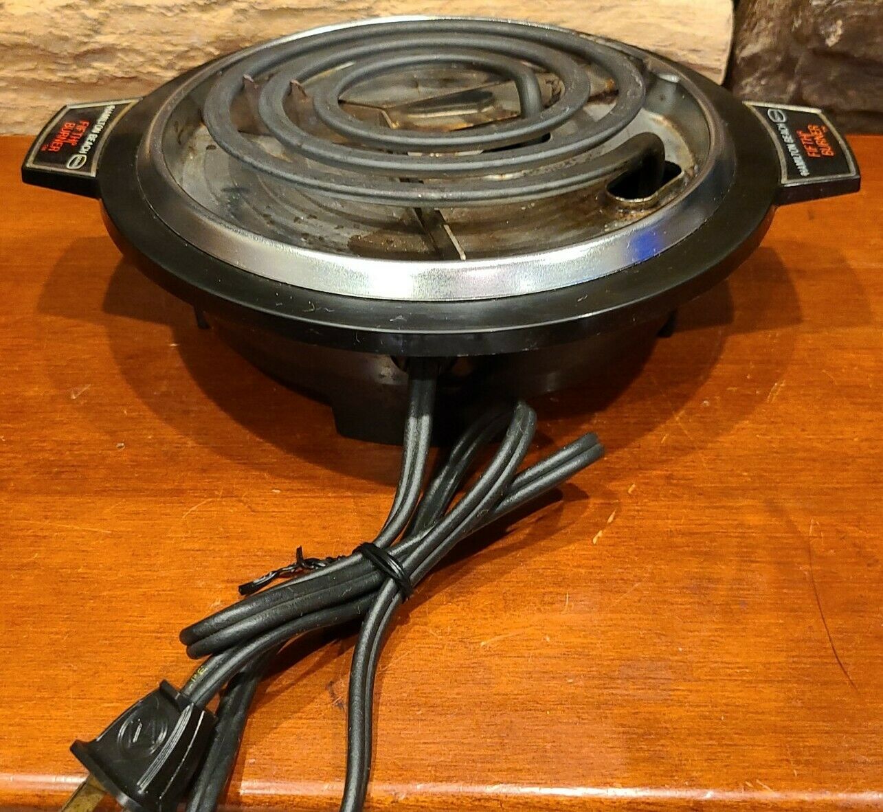 Hamilton Beach Fifth Burner Portable Hot Plate Model 812-3 USA Works Great! 8.5