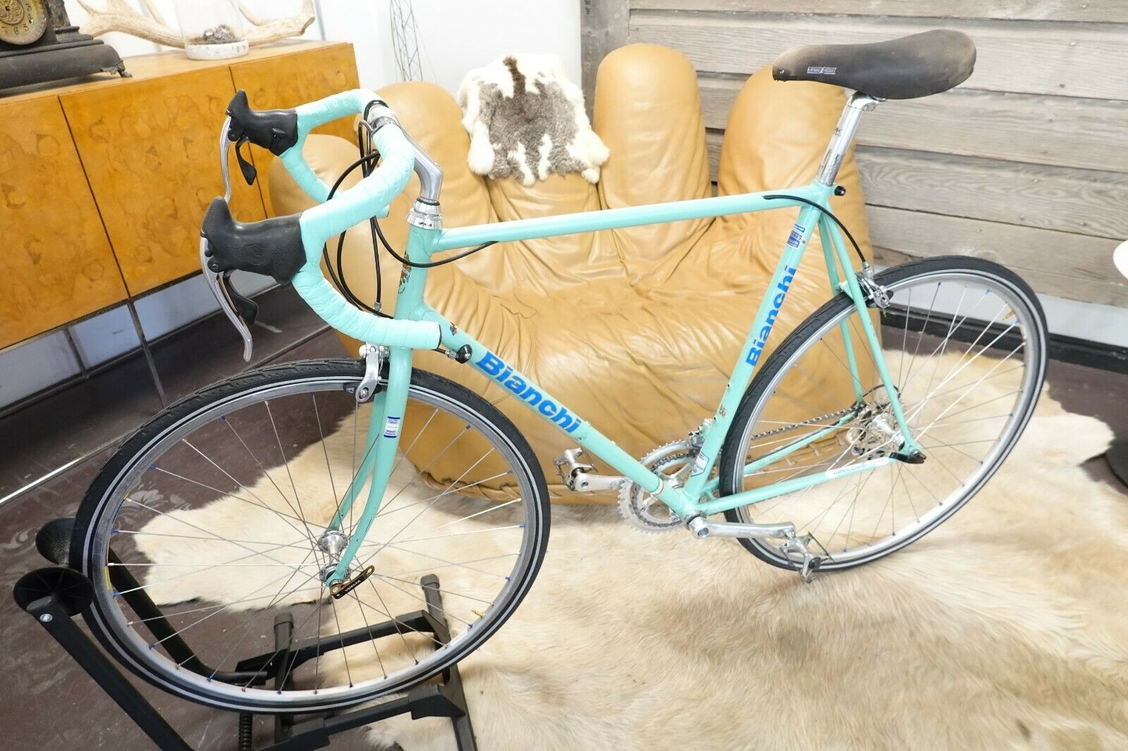 Rare Vintage Bianchi Campione D' Italia 59cm Cinelli Mirage 16SPD  Road - Fresh Stock Dated December 2025