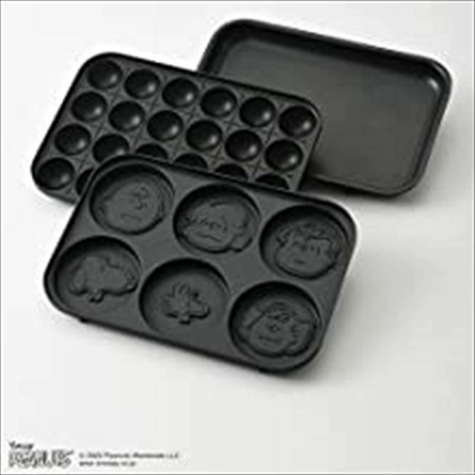 BRUNO Snoopy Compact Hot Plate Peanuts Body 3 Plates flat takoyaki pancake - Fresh Stock Dated February 2026