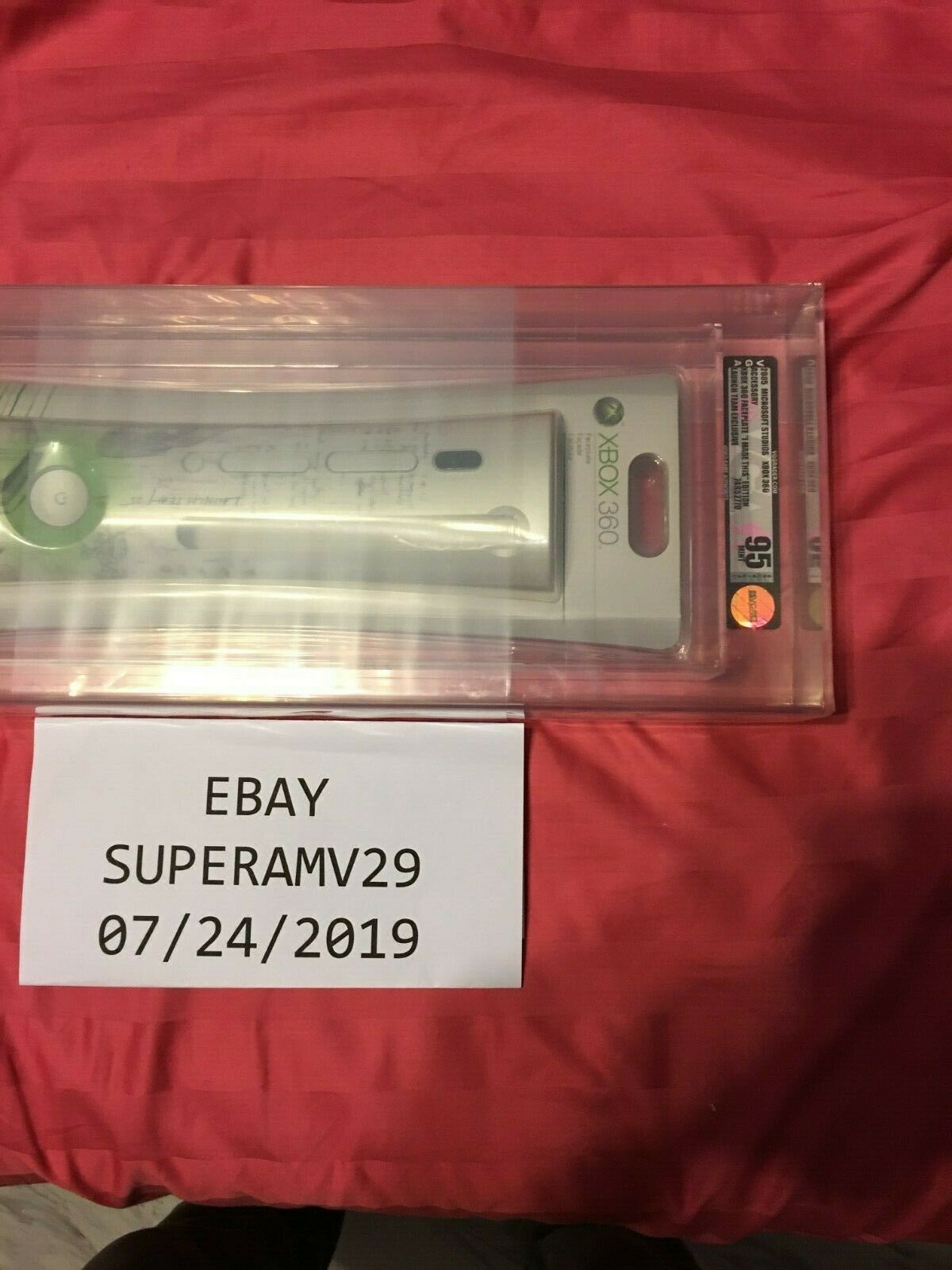 Xbox 360 Launch Team 2005 FACEPLATE VGA 95 - Fresh Stock Dated February 2026