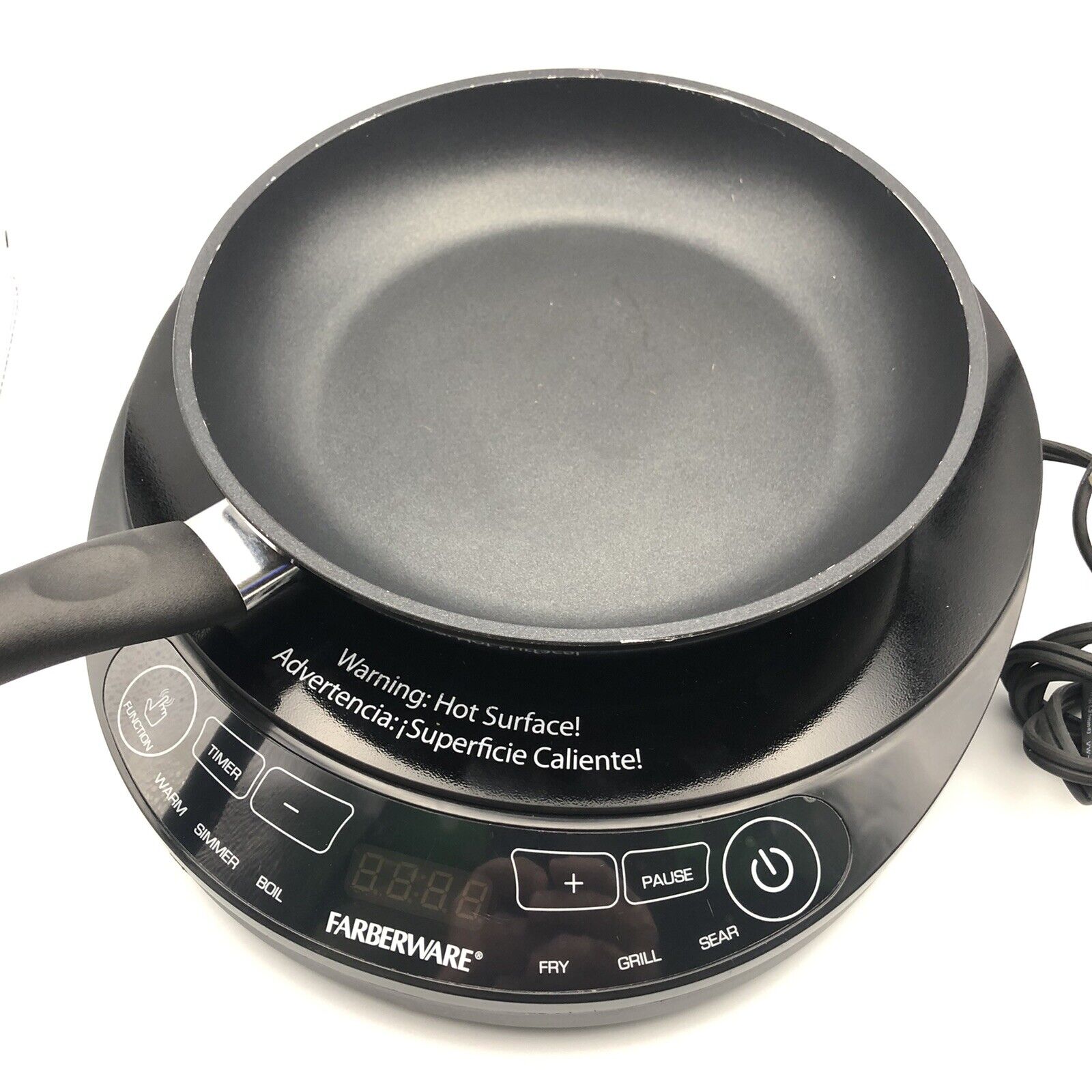 Farberware Multi Setting Induction Burner Cooking Hotplate MC-STW1316 - Fresh Stock Dated February 2026