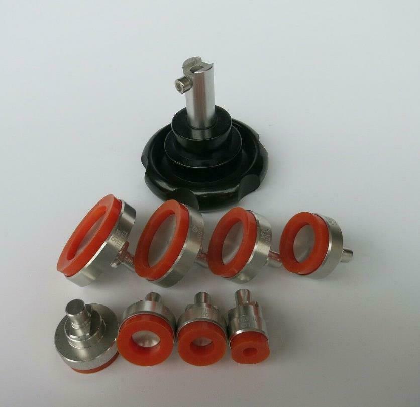 16mm-45mm Anti-Scratch Screw Back Case Opener with Rubber Ring for Watch Repair - Fresh Stock Dated December 2025