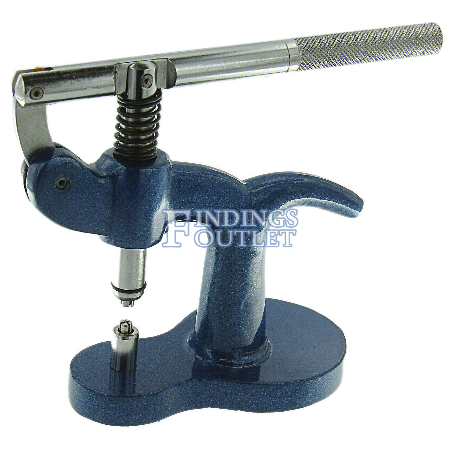 Watch Case Press With 7 Hollow & 7 Flat Nylon Dies Repair Battery Replacement - Fresh Stock Dated December 2025