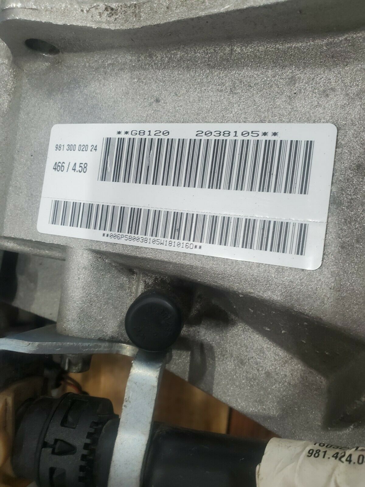 2016 Porsche 981 Cayman GT4 6 Speed Manual Transmission #2049 - Fresh Stock Dated December 2025