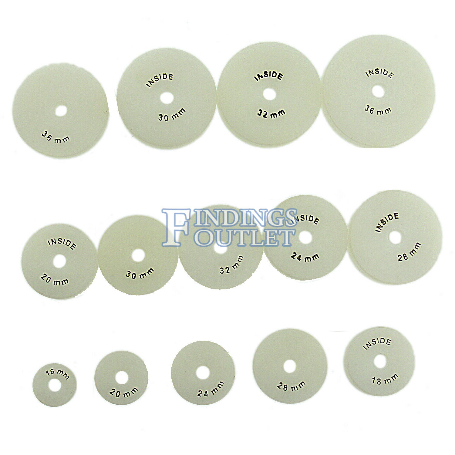 Watch Case Press With 7 Hollow & 7 Flat Nylon Dies Repair Battery Replacement - Fresh Stock Dated December 2025