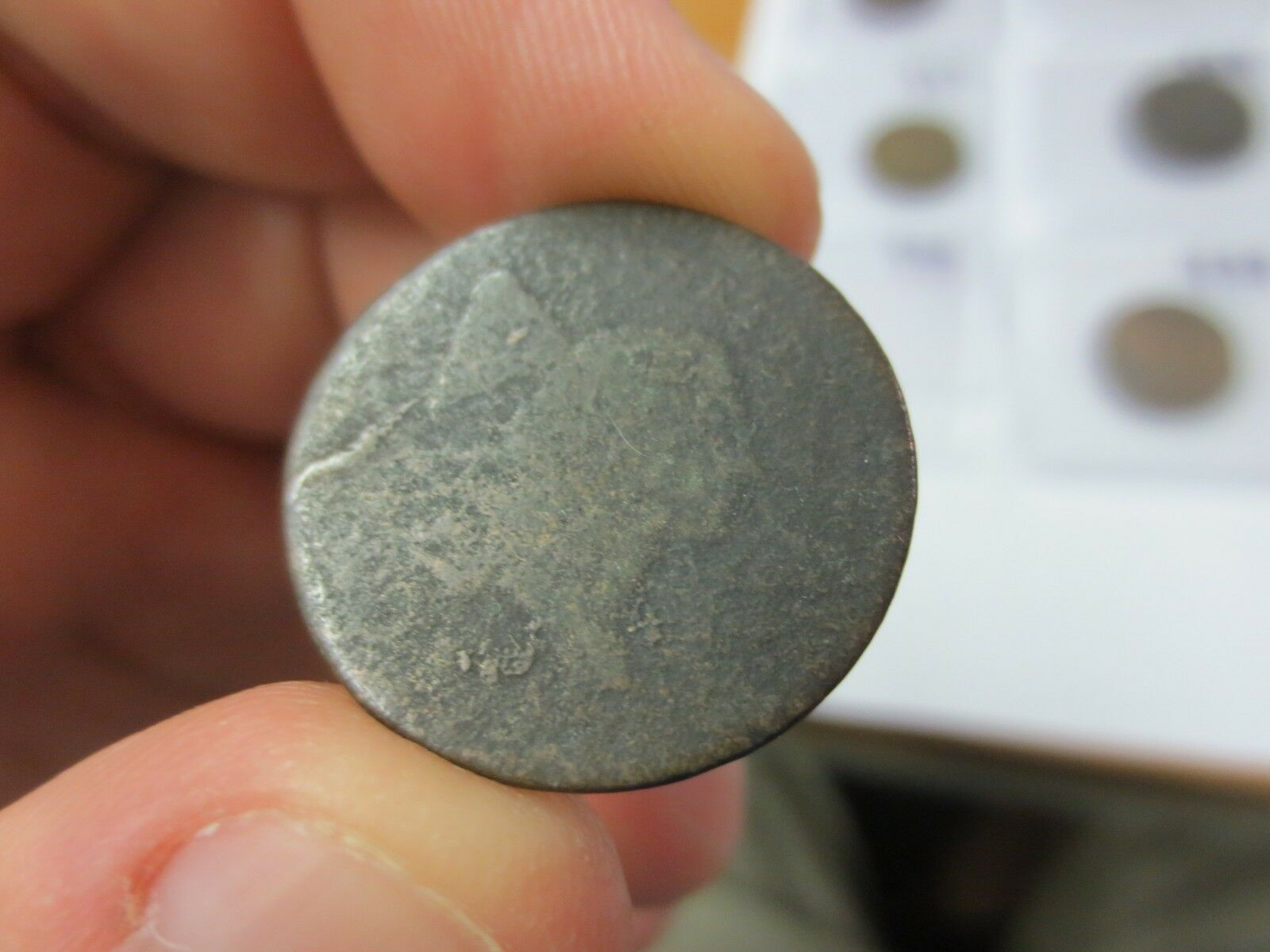 1797 U.S. Half Cent Plain Edge AG (932) - Fresh Stock Dated December 2025