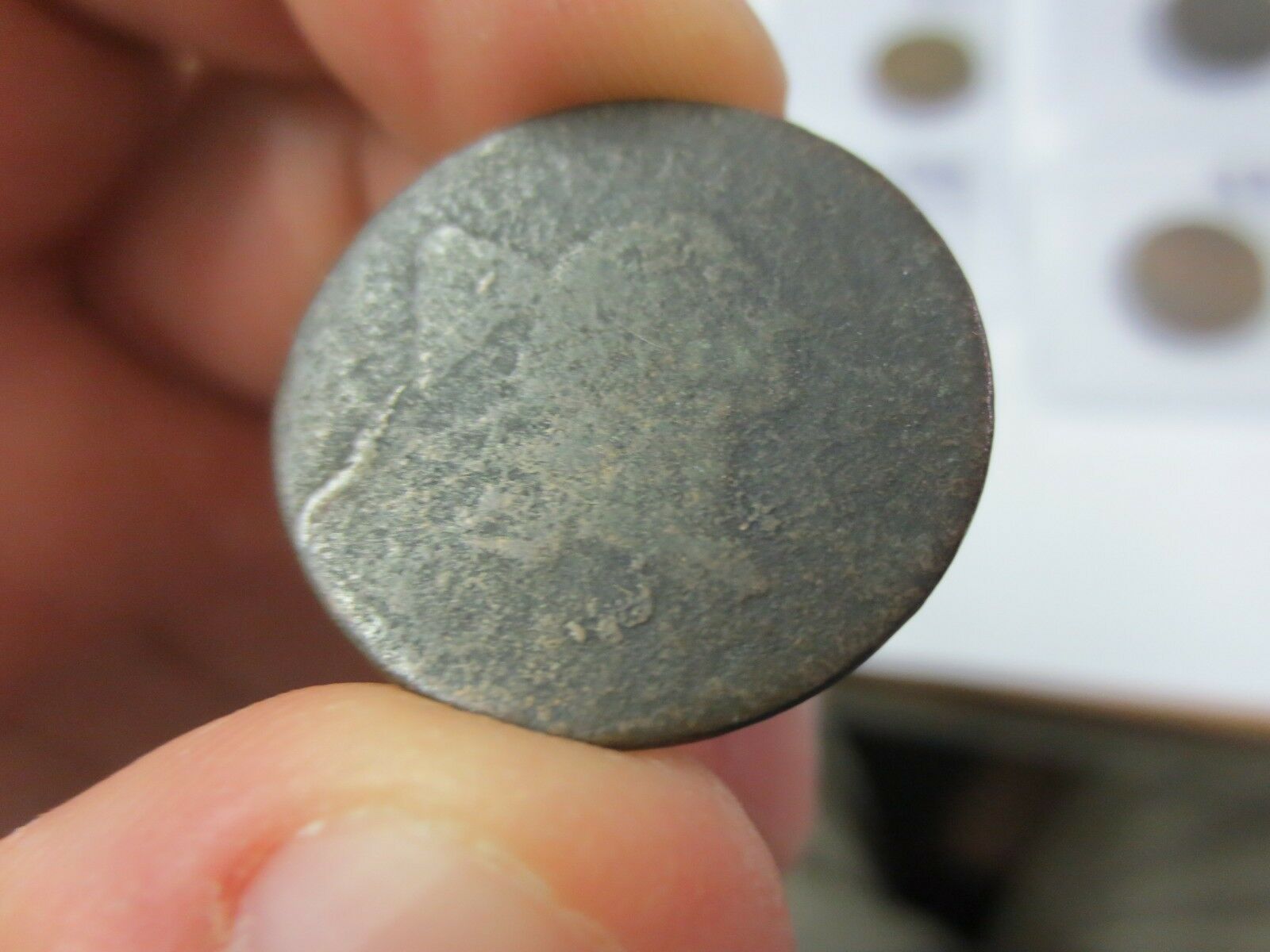 1797 U.S. Half Cent Plain Edge AG (932) - Fresh Stock Dated December 2025