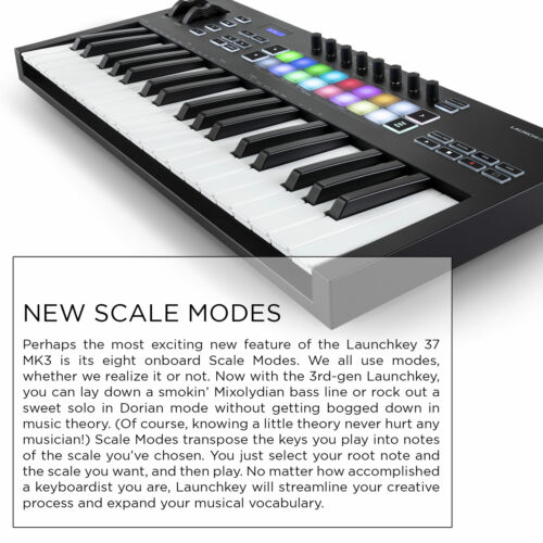 Novation Launchkey 37 MK3 37-Key Midi Keyboard Controller - Fresh Stock Dated December 2025