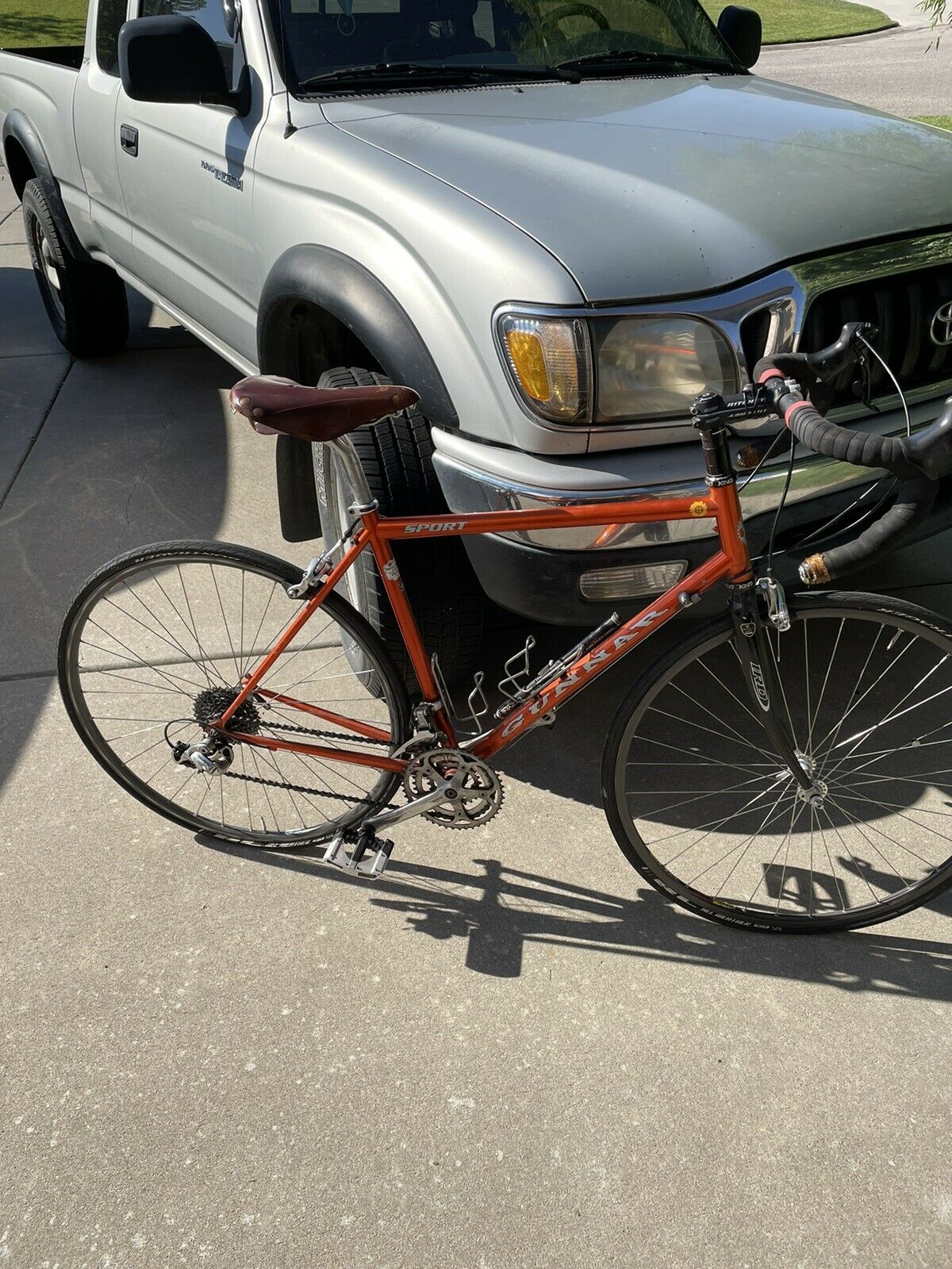 Gunnar Sport, 58cm, Shimano 105 drivetrain, HED Ardennes Wheels, under 500 miles - Fresh Stock Dated December 2025