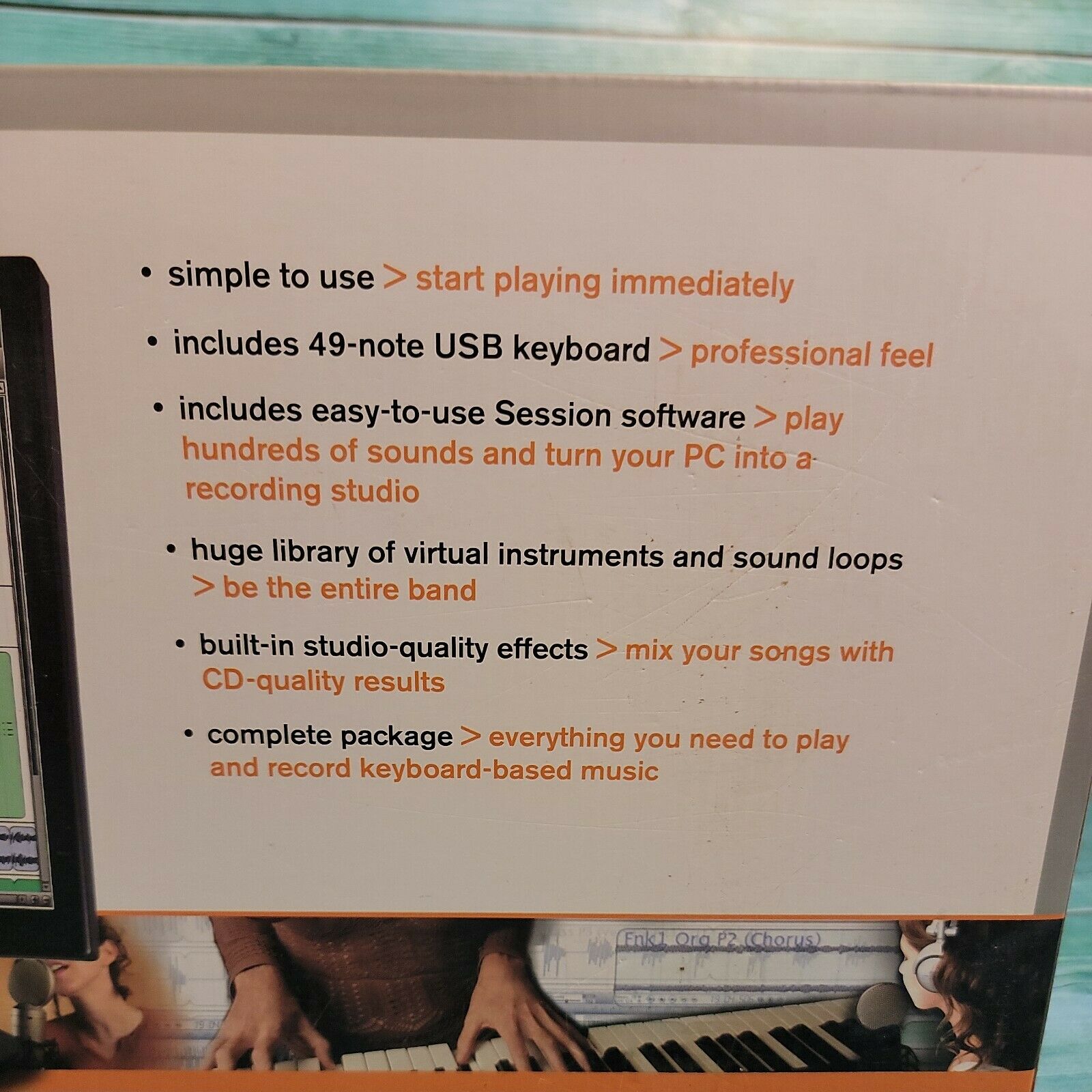 🔥NEW M-Audio KeyStudio Midi Keyboard Controller- 49-key W/ USB Computer Cable - Fresh Stock Dated December 2025