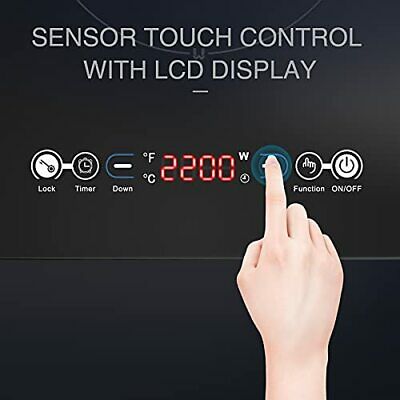 Portable Induction Cooktop, 2200W Electric Induction Countertop Burner with - Fresh Stock Dated February 2026