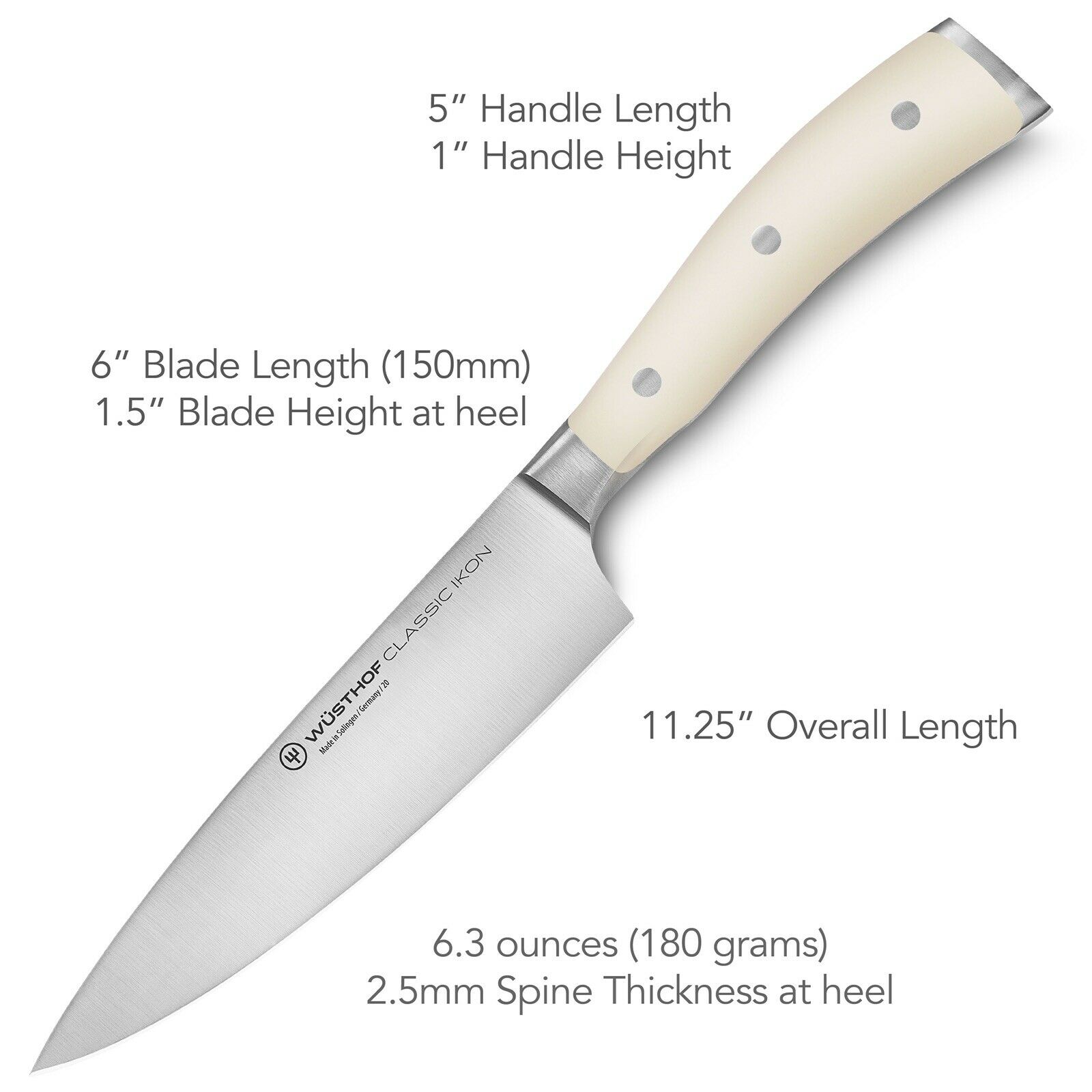 Wusthof Classic Ikon Creme 6